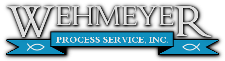 Wehmeyer Process Service, Inc. 918-274-8588